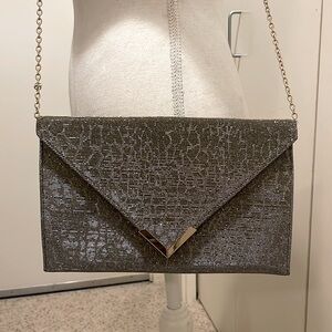 Estee & Lilly silver & gold purse NWOT